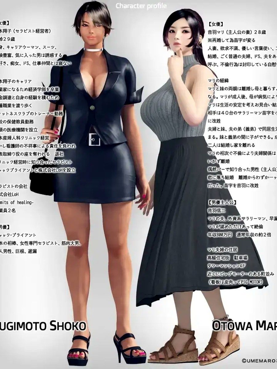 性爱治疗师 角色养成 演示图